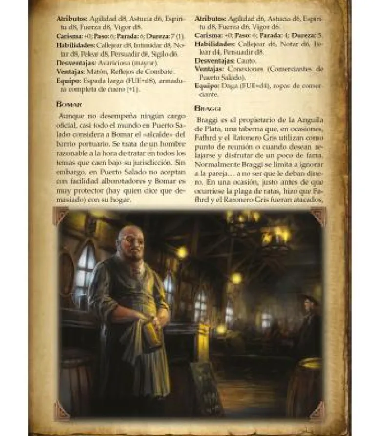 Savage Worlds: Lankhmar - Enemigos Salvajes de Nehwon