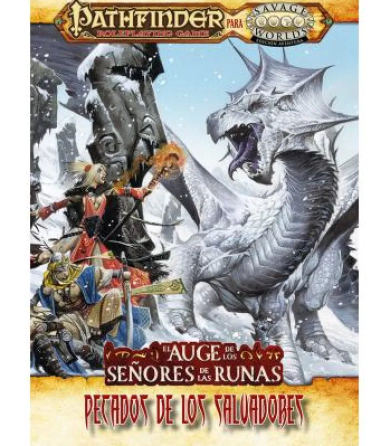 Savage Worlds: Pathfinder - El Auge de los Señores de las Runas 5 (Pecados de los Salvadores) (+ Láminas)