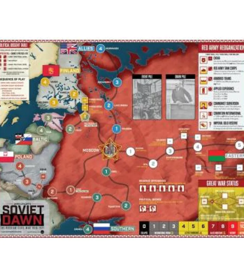 Soviet Dawn: The Russian Civil War 1918-1921 (Deluxe Edition) (Inglés)