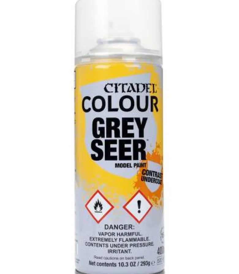 Spray de Imprimación Citadel: Contrast Undercoat (Grey Seer)