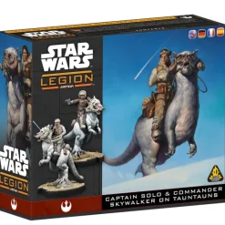 Star Wars Legion: Captain Solo & Commander Skywalker on Tauntaun