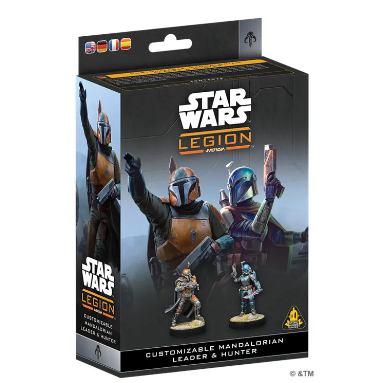 Star Wars Legion: Customizable Mandalorian Leader & Hunter