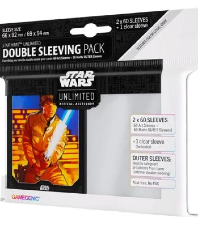 Star Wars Unlimited: Art Sleeves Double (Luke Skywalker)