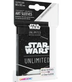 Star Wars Unlimited: Art Sleeves (Back White)