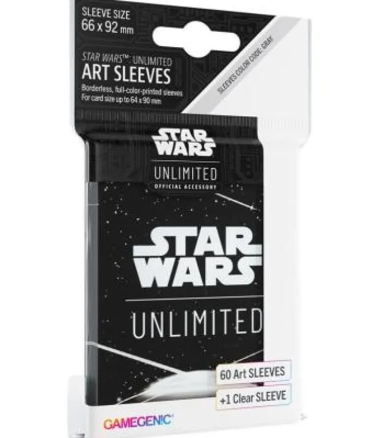 Star Wars Unlimited: Art Sleeves (Back White)