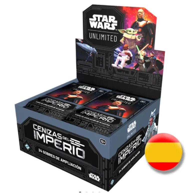 Star Wars Unlimited: Cenizas del Imperio (Caja de Sobres)