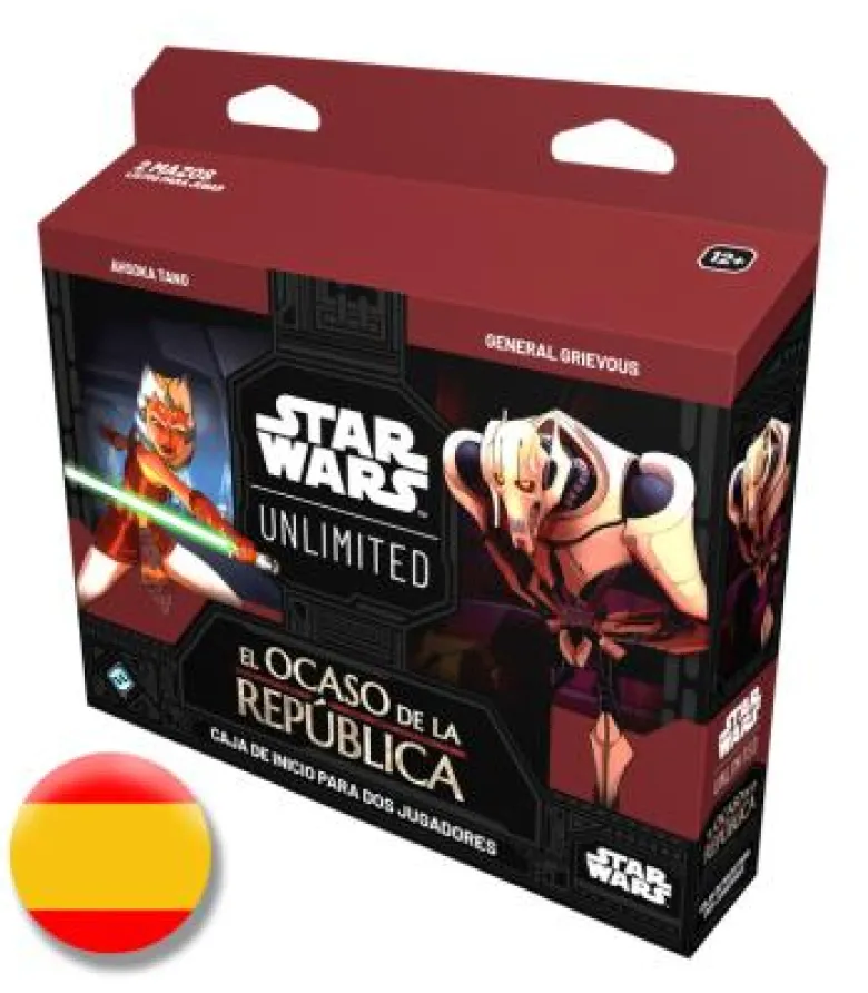 Star Wars Unlimited: El Ocaso de la Republica (Caja de Inicio)