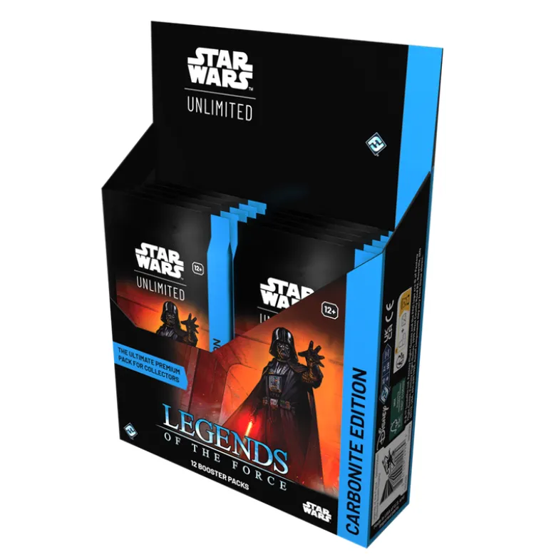 Star Wars Unlimited: Legends of the Force (Carbonite Booster Box) (Inglés)