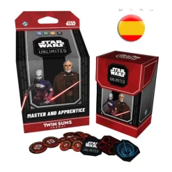 Star Wars Unlimited: Mazo de Twin Suns (Aprendiz y Maestro)