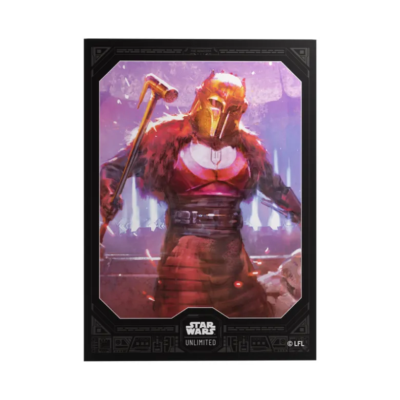 Star Wars Unlimited: Premium Art Sleeves (The Armorer)