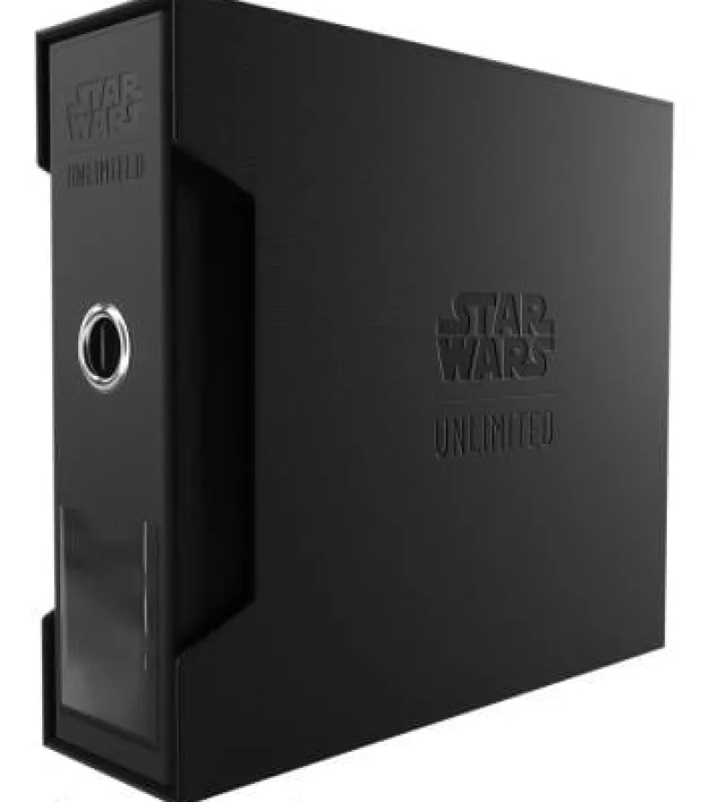 Star Wars Unlimited: Premium Cardport XL 24-Pocket (Negro)
