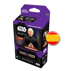 Star Wars Unlimited: Secretos del Poder - Mazo de Muestra (Canciller Palpatine)