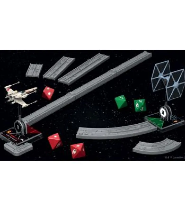 Star Wars X-Wing 2.0: Plantillas de Maniobra y Regla de Alcance Deluxe