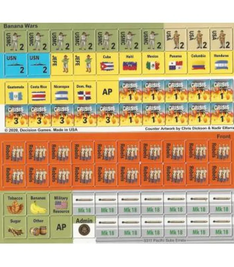 Strategy & Tactics 322: Banana Wars - Us in the Caribbean 1898-1934 (Inglés)