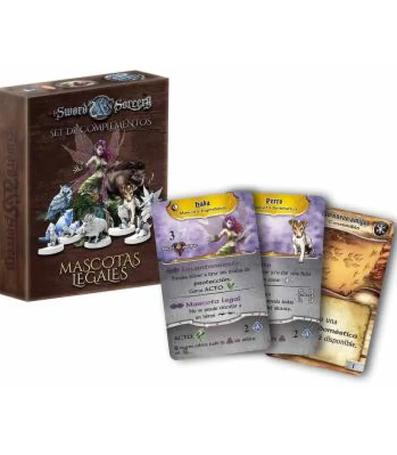Sword & Sorcery: Crónicas Antiguas - Mascotas Legales (Set de Complementos)