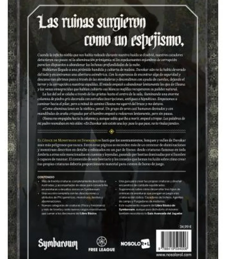 Symbaroum: Códice de Monstruos