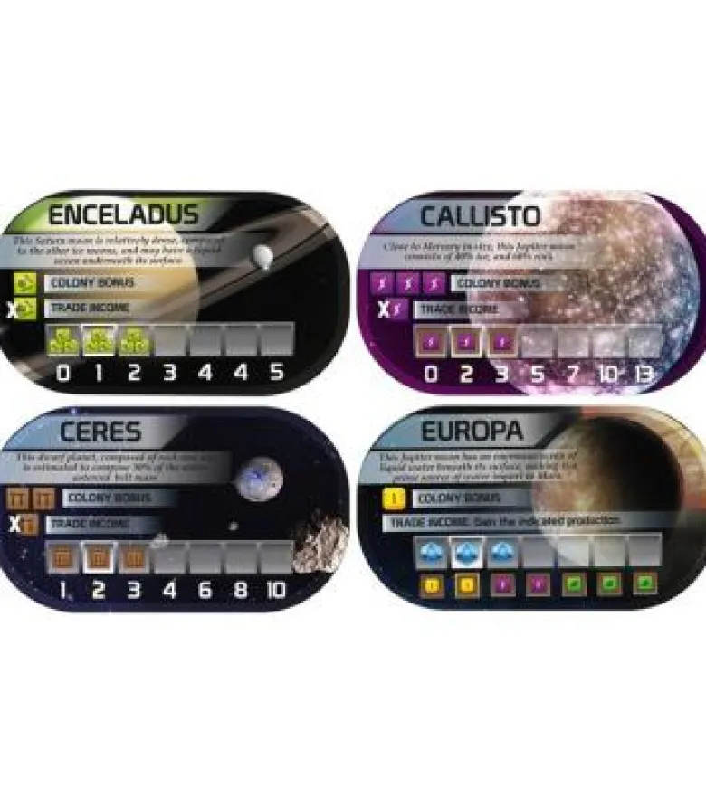 Terraforming Mars: Colonias