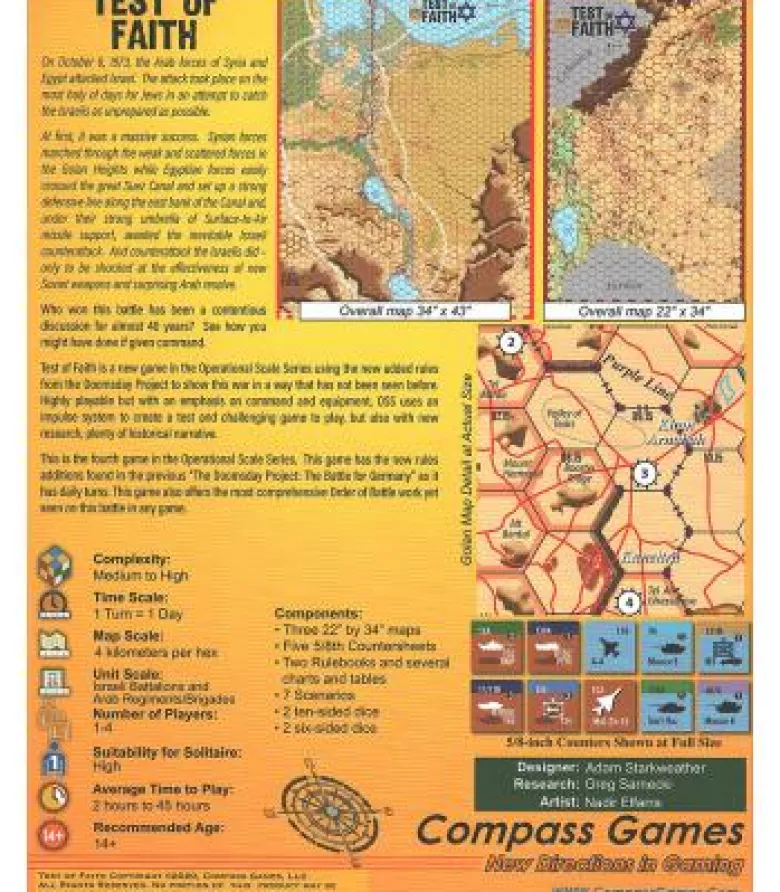 Test of Faith: The Arab-Israeli War of 1973 (Inglés)
