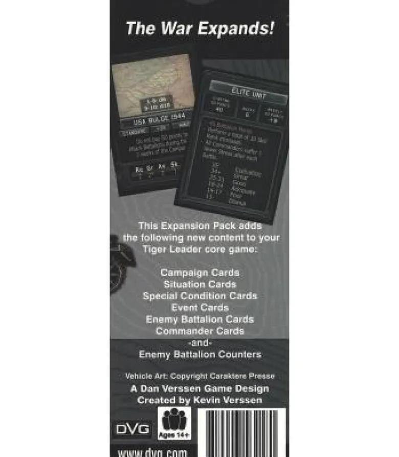 Tiger Leader: Blitzkrieg! (Expansion 1) (Inglés)