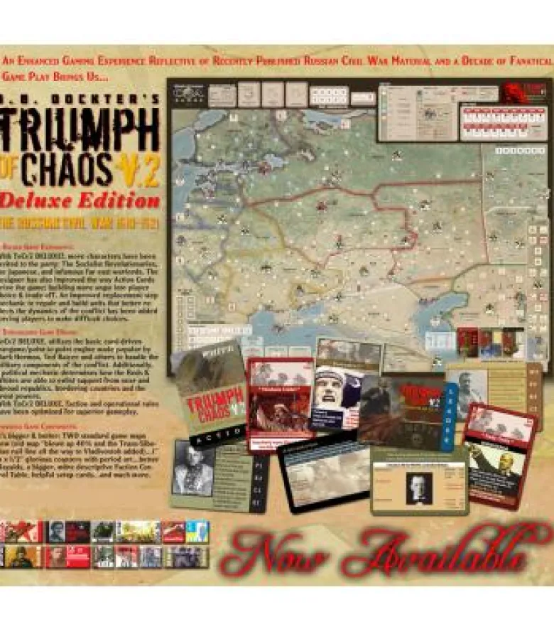 Triumph of Chaos v.2: The Russian Civil War, 1918-1921 Deluxe Edition (Inglés)