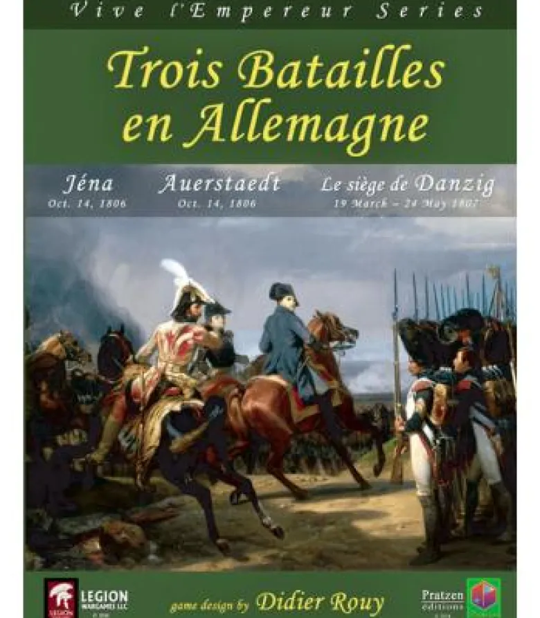 Trois Batailles en Allemagne (Inglés)