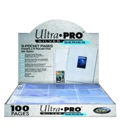 Ultra Pro Silver Series Pages [9 Bol] (100) 3 Anillas