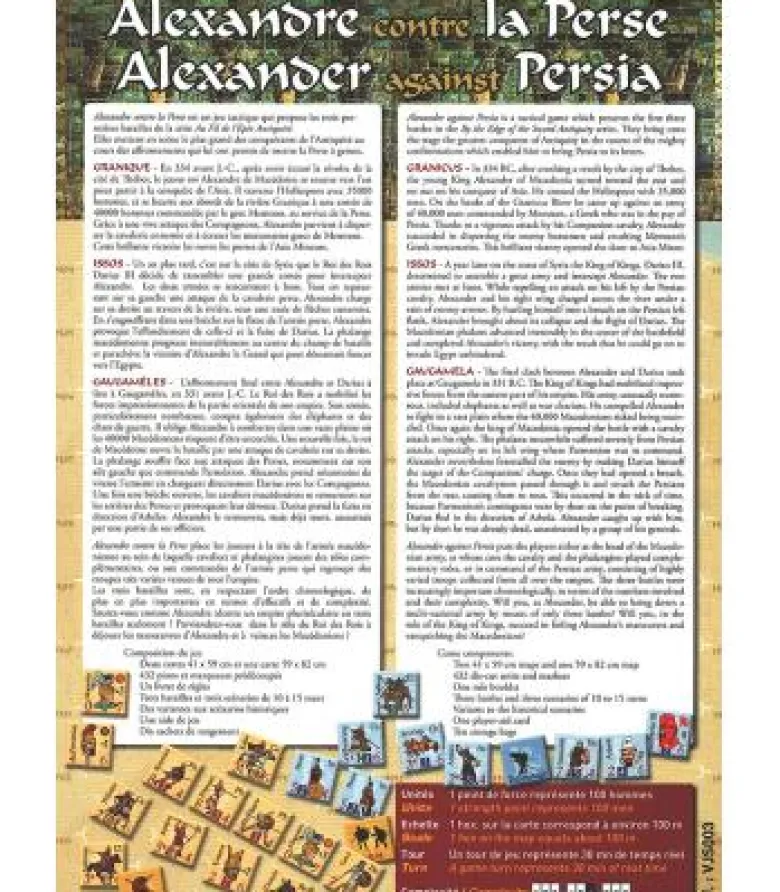 Vae Victis: Alexandre Contre la Perse (Inglés)