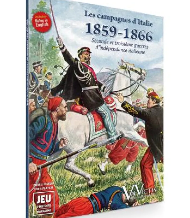 Vae Victis: Les Campagnes d'Italie 1859-1866 (Inglés)