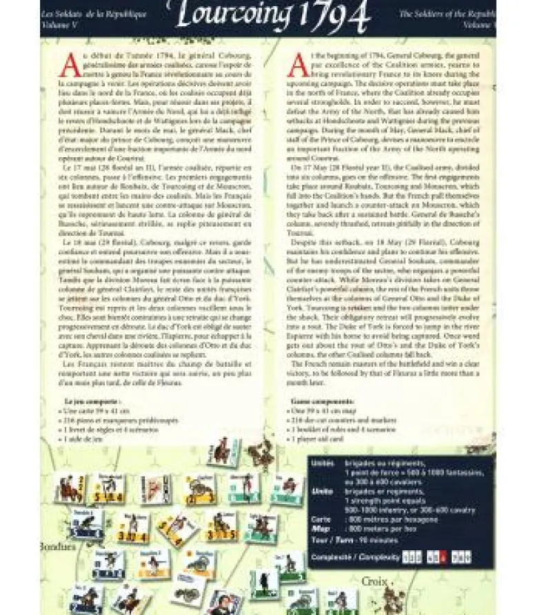Vae Victis: Tourcoing 1794 (Inglés)