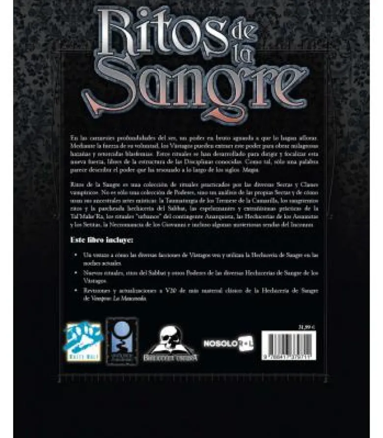 Vampiro La Mascarada 20º Aniversario: Ritos de la Sangre
