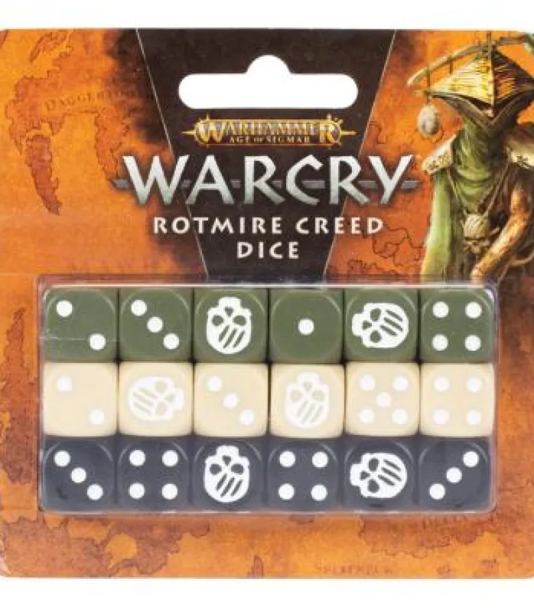 *Warcry: Rotmire Creed Dice