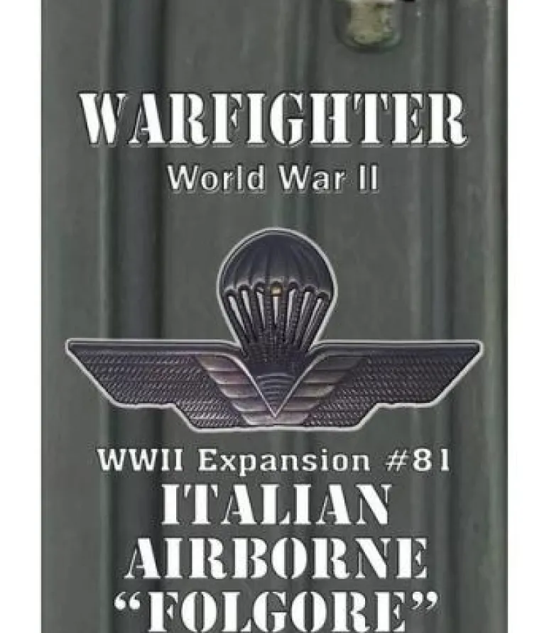 Warfighter: Mediterranean Italian Airborne "Folgore" (Expansion 81)