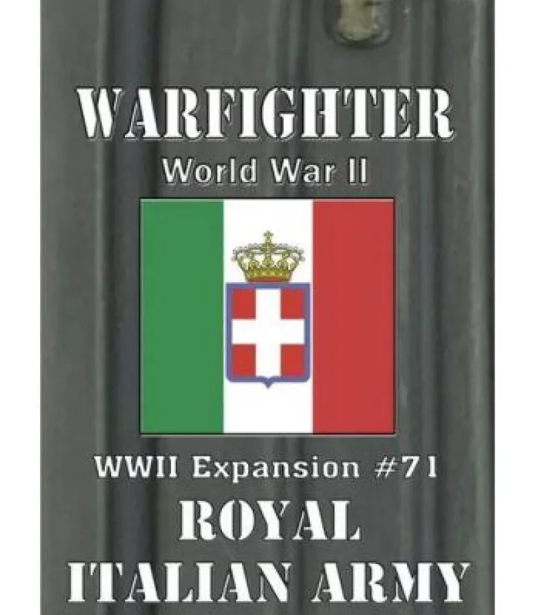Warfighter: Mediterranean Royal Italian Army (Expansion 71)