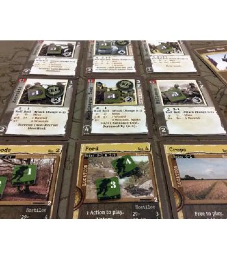 Warfighter: The WWII Pacific Combat Card Game (Inglés)