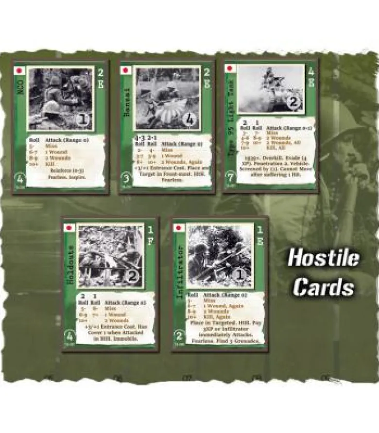Warfighter: The WWII Pacific Combat Card Game (Inglés)