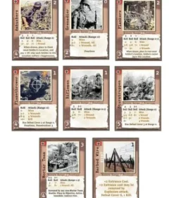 Warfighter: The WWII Tactical Combat Card Game (Inglés)