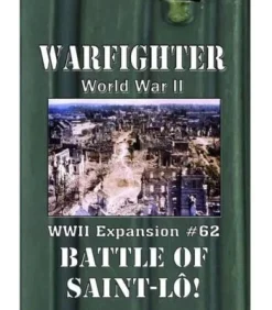 Warfighter: WWII Battle of Saint-Lo! (Expansion 62) (Inglés)