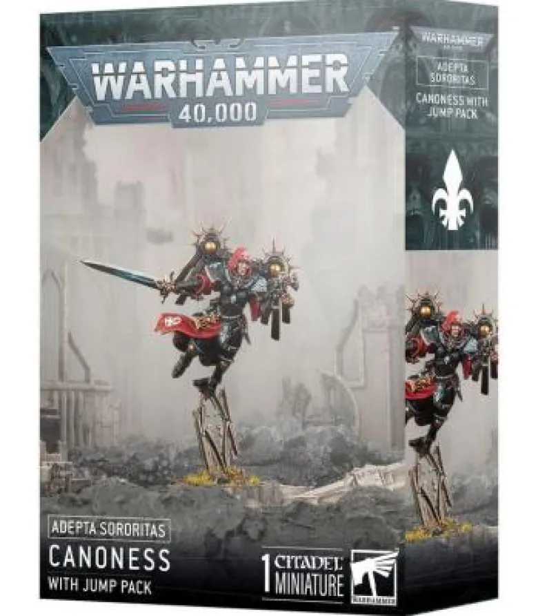 Warhammer 40,000: Adepta Sororitas (Canoness with Jump Pack)