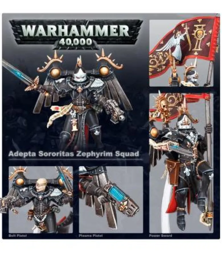 Warhammer 40,000: Adepta Sororitas (Seraphim Squad)