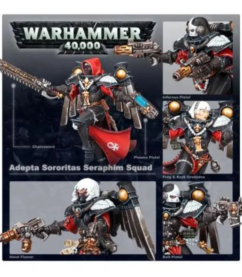 Warhammer 40,000: Adepta Sororitas (Seraphim Squad)