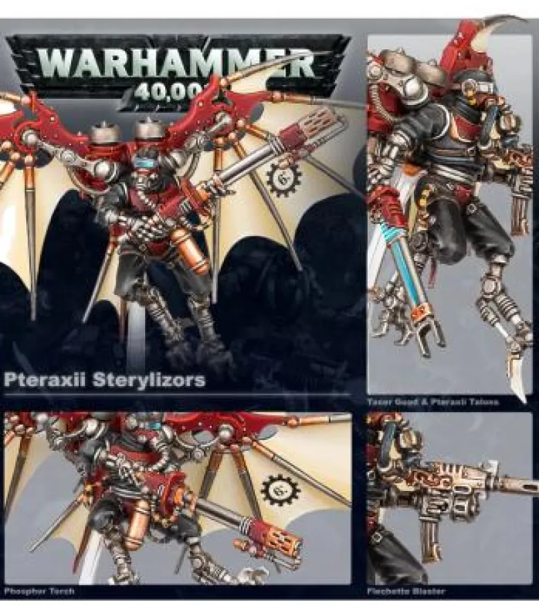Warhammer 40,000: Adeptus Mechanicus (Pteraxii)