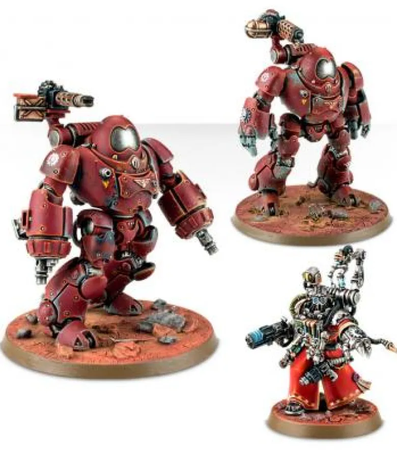 Warhammer 40,000: Adeptus Mechanicus (Kastelan Robots)