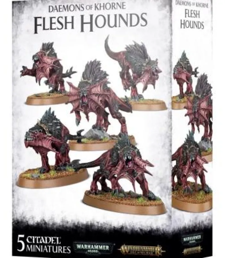 Warhammer Age of Sigmar: Daemons of Khorne (Flesh Hounds)