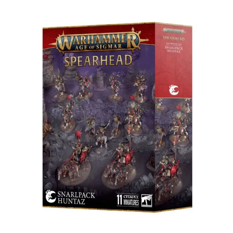 Warhammer Age of Sigmar: Gloomspite Gitz (Snarlpack Huntaz Spearhead)