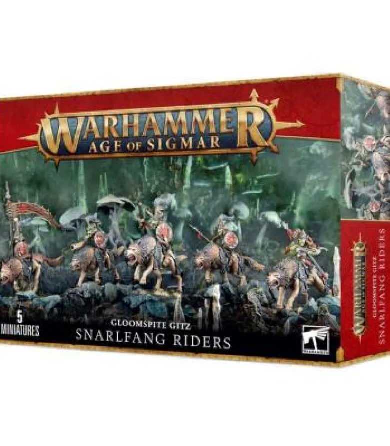 Warhammer Age of Sigmar: Gloomspite Gitz (Snarlfang Riders)