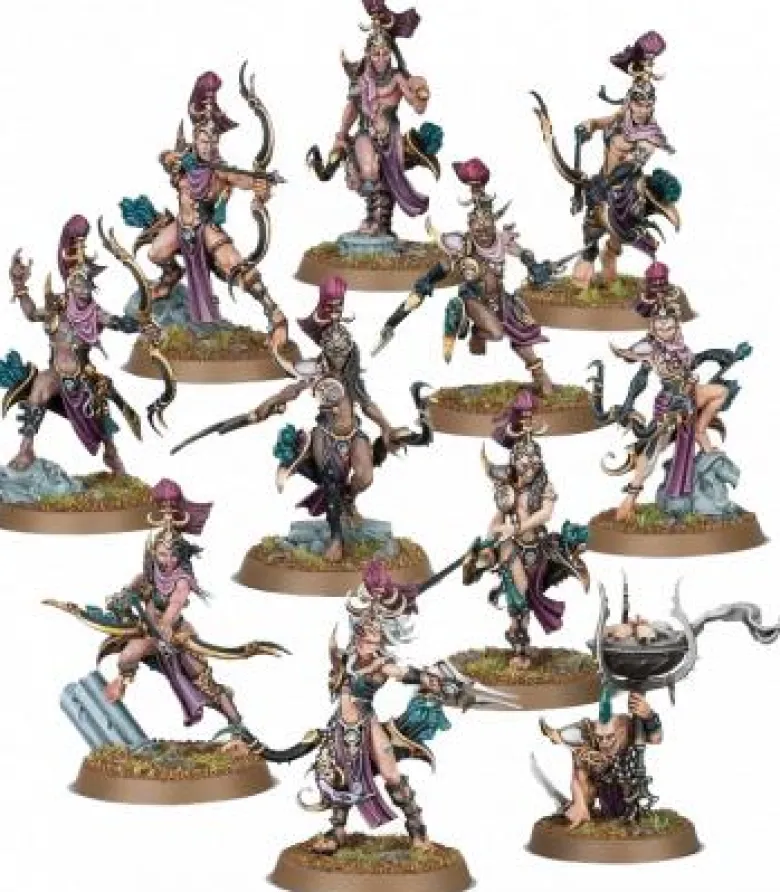 Warhammer Age of Sigmar: Hedonites of Slaanesh (Blissbarb Archers)