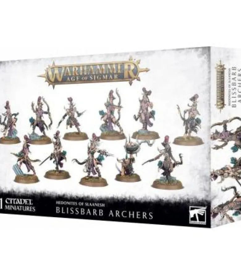 Warhammer Age of Sigmar: Hedonites of Slaanesh (Blissbarb Archers)