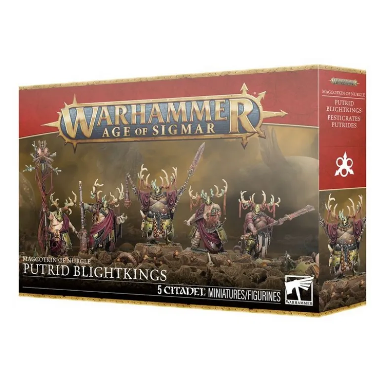 Warhammer Age of Sigmar: Maggotkin of Nurgle (Putrid Blightkings)