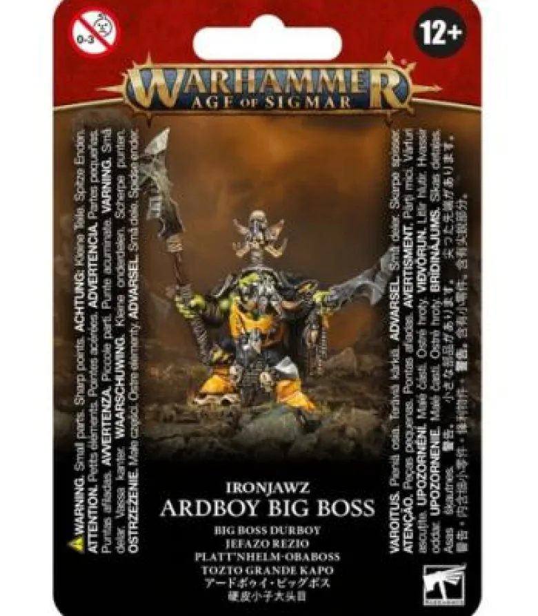 Warhammer Age of Sigmar: Orruk Warclans (Ardboy Big Boss)