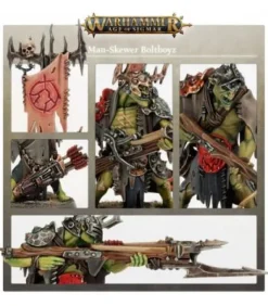Warhammer Age of Sigmar: Orruk Warclans (Man-Skewer Boltboyz)